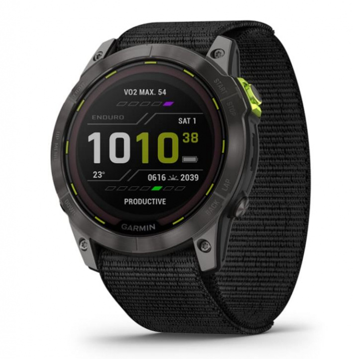 Garmin Enduro 2, Svart in de groep SPORT, VRIJE TIJD & HOBBY / Smartwatch & Activiteitsmeters / Smartwatches bij TP E-commerce Nordic AB (38-96762)