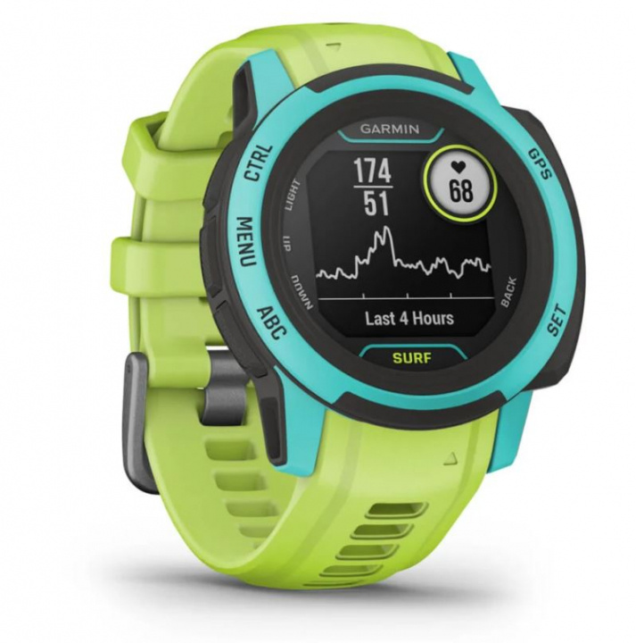 Garmin Instinct 2S - Surf Edition, Waikiki in de groep SPORT, VRIJE TIJD & HOBBY / Smartwatch & Activiteitsmeters / Smartwatches bij TP E-commerce Nordic AB (38-96766)