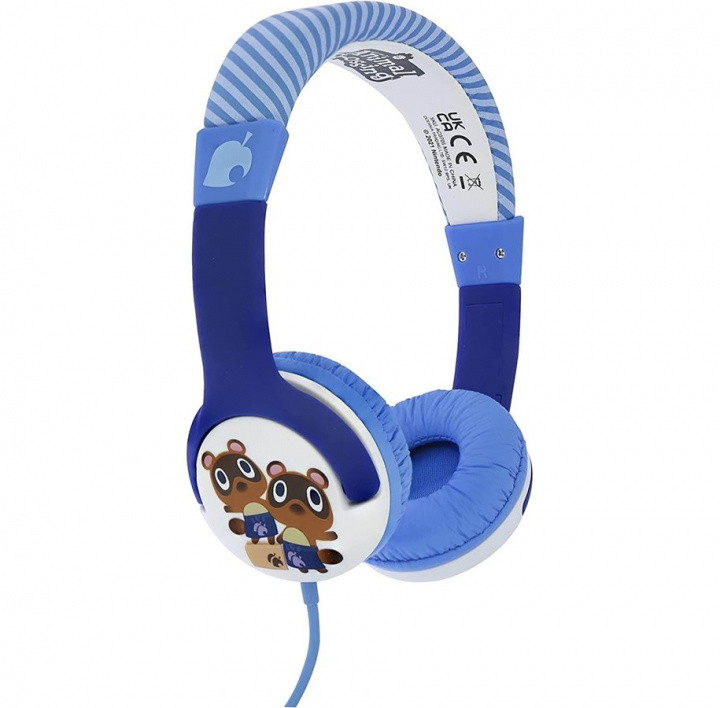 OTL Animal Crossing Timmy & Tommy Kids Headphones in de groep HOME ELECTRONICS / Audio & Beeld / Koptelefoon & Accessoires / Koptelefoon bij TP E-commerce Nordic AB (38-96833)