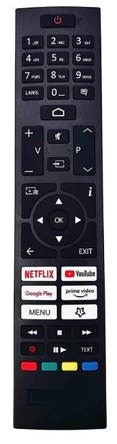 Afstandsbediening voor Nordiqzenz en Luxor met sneltoetsen in de groep HOME ELECTRONICS / Audio & Beeld / TV & Accessoires / Afstandsbedieningen bij TP E-commerce Nordic AB (38-96839)