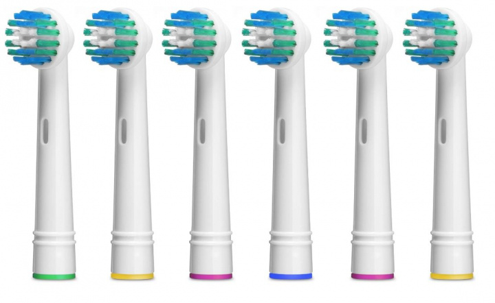 PureSense PSTH300 6-pak opzetborstels voor Oral-B in de groep BEAUTY & HEALTH / Mondverzorging / Elektrische tandenborstelaccessoires bij TP E-commerce Nordic AB (38-96848)