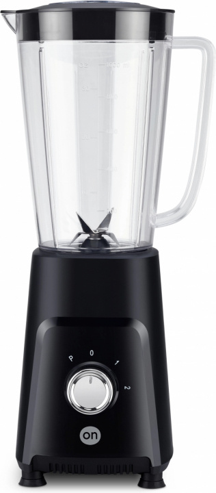 ON Blender met twee snelheden, zwart in de groep HUISHOUDEN & TUIN / Huishoudelijke apparaten / Keukentools & -apparatuur / Mixers & Blenders bij TP E-commerce Nordic AB (38-96928)