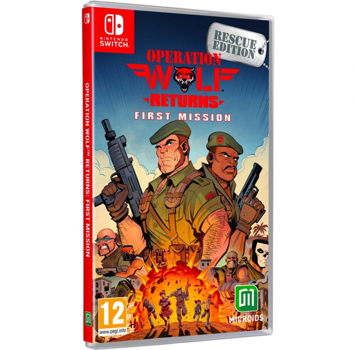 Operation Wolf Returns: First Mission - Rescue Edition (Switch) in de groep HOME ELECTRONICS / Spelconsoles en accessoires / Nintendo Switch / Games bij TP E-commerce Nordic AB (38-96957)