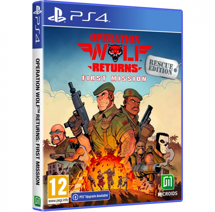 Operation Wolf Returns: First Mission - Rescue Edition (PS4) in de groep HOME ELECTRONICS / Spelconsoles en accessoires / Sony PlayStation 4 bij TP E-commerce Nordic AB (38-96959)