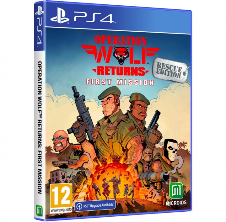 Operation Wolf Returns: First Mission - Rescue Edition (PS4) in de groep HOME ELECTRONICS / Spelconsoles en accessoires / Sony PlayStation 4 / Spel bij TP E-commerce Nordic AB (38-96959)