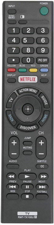 Universele afstandsbediening voor SONY Smart TV RMT-TX100U in de groep HOME ELECTRONICS / Audio & Beeld / TV & Accessoires / Afstandsbedieningen bij TP E-commerce Nordic AB (38-97009)