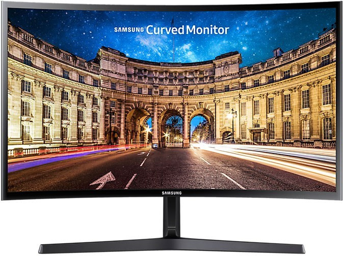 Samsung LC24F396FHRXEN Välvd 23,5-tums datorskärm, full HD 1920 x 1080, Svart in de groep COMPUTERS & RANDAPPARATUUR / Computermonitor / Computermonitoren bij TP E-commerce Nordic AB (38-97023)