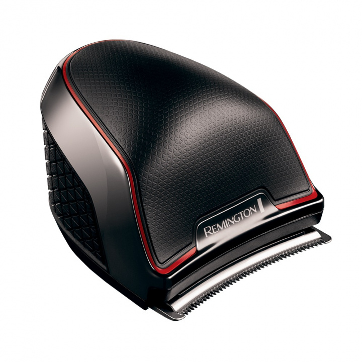 Remington HC4300 QuickCut Pro Compact Tondeuse met breder mes, zwart/rood in de groep BEAUTY & HEALTH / Haar & Styling / Scheren & Trimmen / Haartrimmers bij TP E-commerce Nordic AB (38-97074)