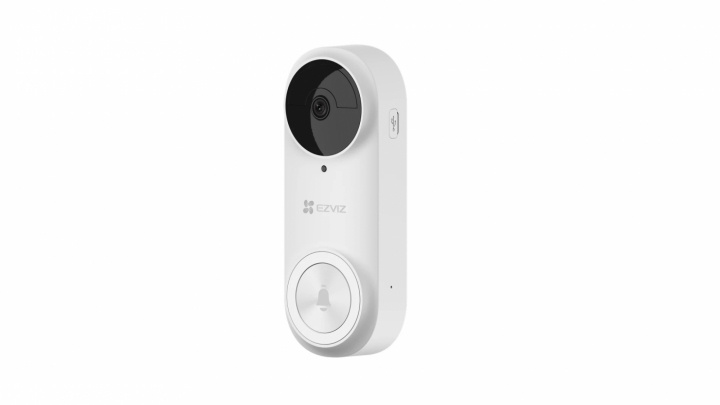 Ezviz DB2 Smart trådlös dörrklocka med 2K-video. microSD och CloudPlay, Vit in de groep HUISHOUDEN & TUIN / Alarm & Beveiliging / Deurbellen bij TP E-commerce Nordic AB (38-97075)