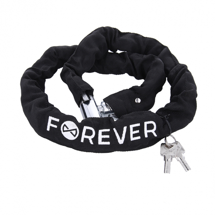 Forever Outdoor Fietskettingslot met sleutels CHL-110 in de groep SPORT, VRIJE TIJD & HOBBY / Sportuitrusting / Fietsaccessoires / Overige fietsaccessoires bij TP E-commerce Nordic AB (38-97125)