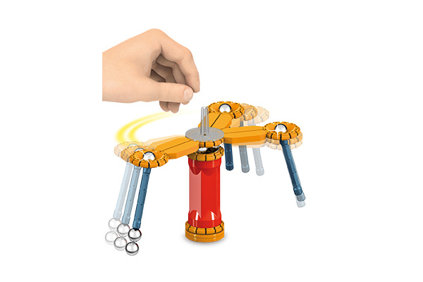 Geomag Mechanica Magnetisch Bouwsysteem 33 stuks in de groep SPEELGOED, KINDER- & BABYPRODUCTEN / Speelgoed / Bouwspeelgoed / Geomag bij TP E-commerce Nordic AB (38-97194)