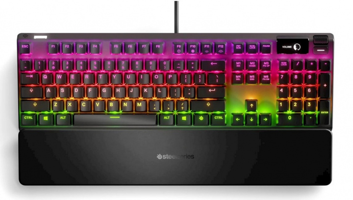 SteelSeries Apex 7 Gamingtangentbord med RGB och OLED-display in de groep COMPUTERS & RANDAPPARATUUR / GAMING / Toetsenborden bij TP E-commerce Nordic AB (38-97291)