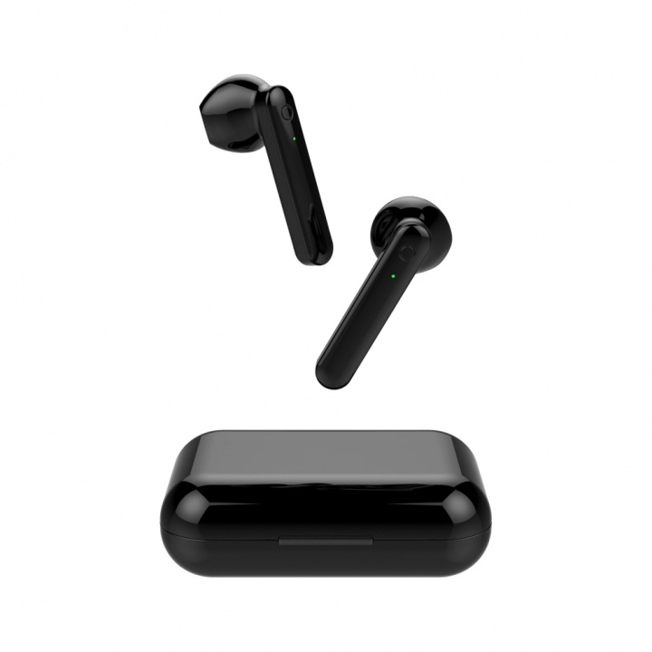 Forever TWE-110 Earp Bluetooth-hoofdtelefoon, zwart in de groep HOME ELECTRONICS / Audio & Beeld / Koptelefoon & Accessoires / Koptelefoon bij TP E-commerce Nordic AB (38-97319)