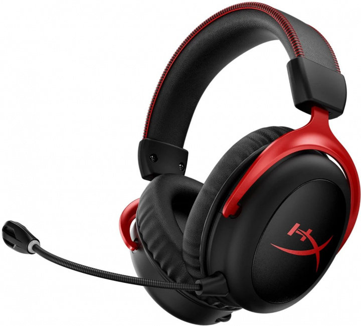 HyperX Cloud II Wireless Black/Red in de groep COMPUTERS & RANDAPPARATUUR / GAMING / Koptelefoon bij TP E-commerce Nordic AB (38-97345)