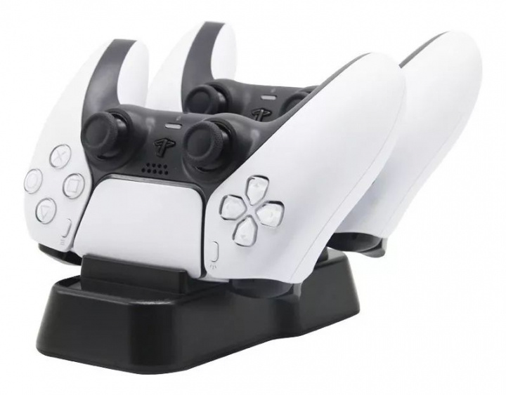 Dubbel laadstation voor PlayStation 5-controllers in de groep HOME ELECTRONICS / Spelconsoles en accessoires / Sony PlayStation 5 / Accessoires bij TP E-commerce Nordic AB (38-97425)