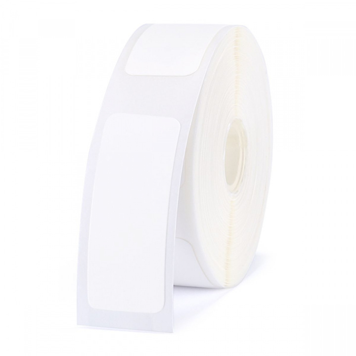 Thermische etiketten voor Niimbot D11 etiketteermachine, Zelfklevend, 12x40mm, Wit in de groep COMPUTERS & RANDAPPARATUUR / Printers & Accessoires / Printers / Zebra & Lable printers bij TP E-commerce Nordic AB (38-97507)