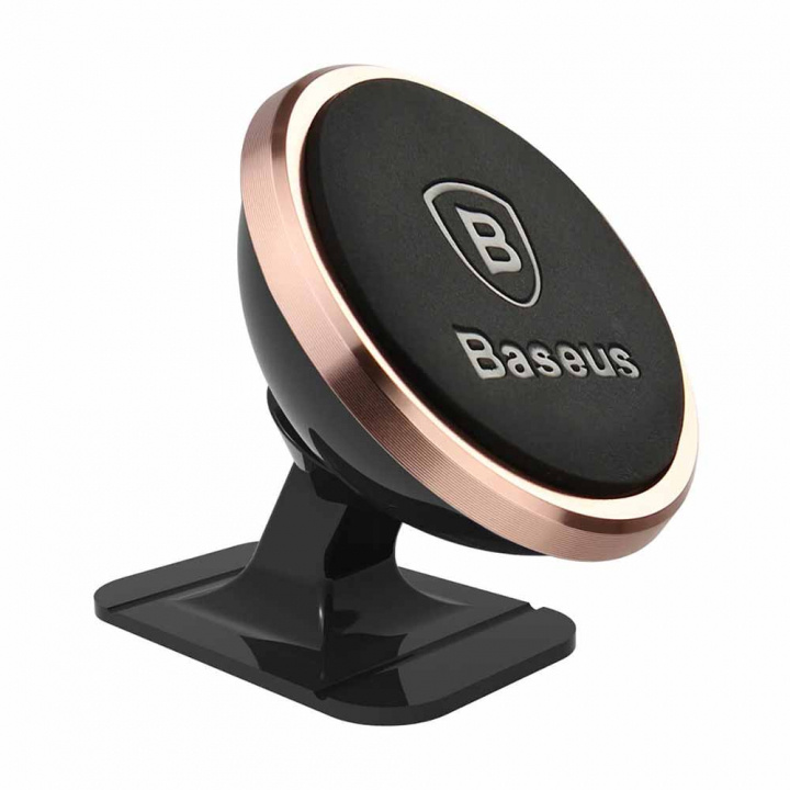 Baseus Magnetisk bilhållare, Roséguld in de groep AUTO / Autohouder / Autohouder Smartphone bij TP E-commerce Nordic AB (38-97513)