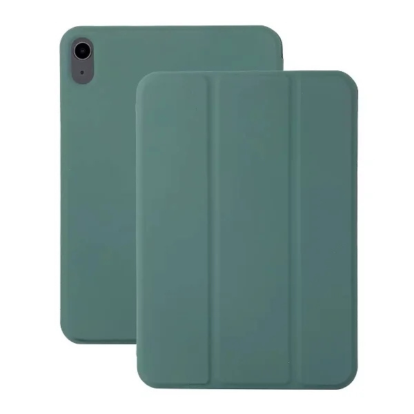 Trifold hoesje voor iPad Mini 6, donkergroen in de groep SMARTPHONE & TABLETS / Tablet bescherming / Apple iPad bij TP E-commerce Nordic AB (38-97528)