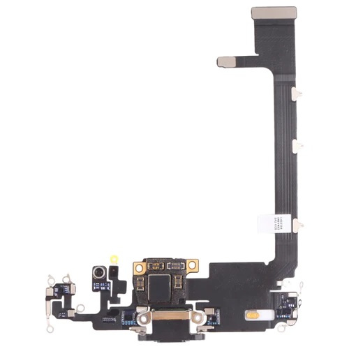 Oplaadconnector voor iPhone 11 pro max, Oplaadconnector flex-kabel, Zwart in de groep SMARTPHONE & TABLETS / Reservdelar bij TP E-commerce Nordic AB (38-97559)