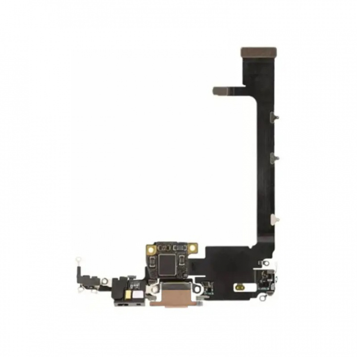Oplaadconnector voor iPhone 11 Pro Max, goud in de groep SMARTPHONE & TABLETS / Reservdelar bij TP E-commerce Nordic AB (38-97570)
