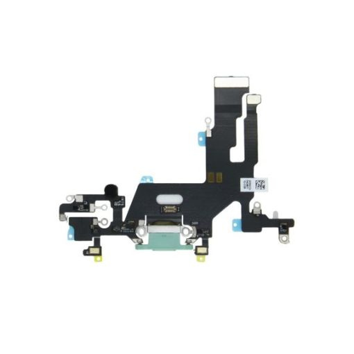 Oplaadconnector met Flex voor iPhone 11, groen in de groep SMARTPHONE & TABLETS / Reservdelar bij TP E-commerce Nordic AB (38-97577)