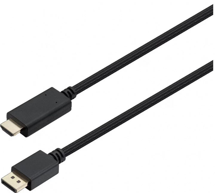 Sandstrøm DisplayPort till HDMI-kabel, 1,8m in de groep COMPUTERS & RANDAPPARATUUR / Computerkabels / DisplayPort bij TP E-commerce Nordic AB (38-97615)
