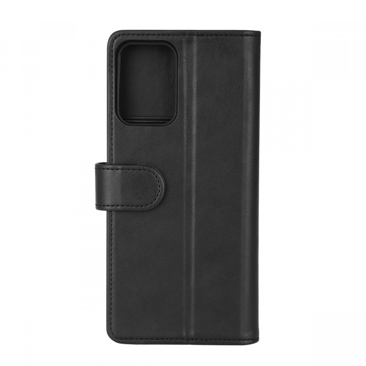 Essentials Motorola Moto G24 PU wallet, 3 cards, black in de groep SMARTPHONE & TABLETS / Mobielbescherming / Motorola bij TP E-commerce Nordic AB (38-97663)