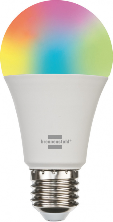 Brennenstuhl Connect Smart LED-lamp E27 met WiFi in de groep HUISHOUDEN & TUIN / Smart home / Slimme verlichting bij TP E-commerce Nordic AB (38-98160)