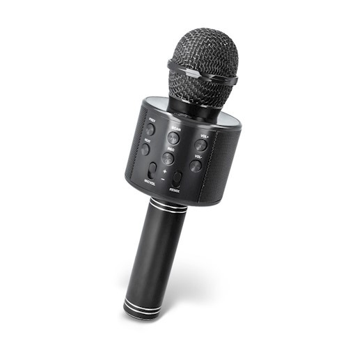 Maxlife Microfoon met Bluetooth-luidspreker incl. hoes, MX-300, Zwart in de groep HOME ELECTRONICS / Audio & Beeld / Luidsprekers & accessoires / Accessoires bij TP E-commerce Nordic AB (38-98168)