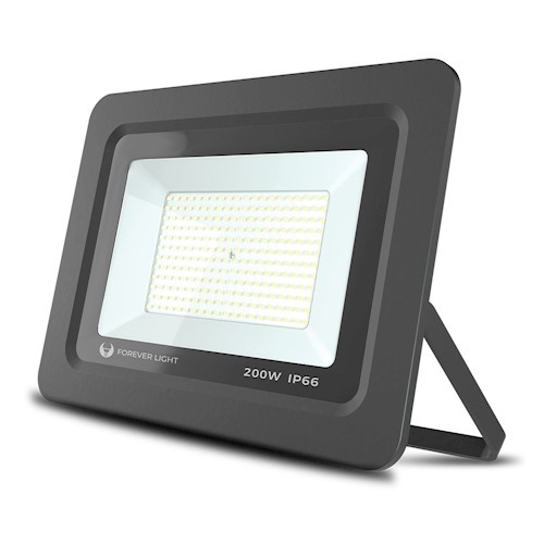 LED Schijnwerper 200W 16000lm 4500K, Wit neutraal in de groep HUISHOUDEN & TUIN / Elektriciteit & Verlichting / Buitenverlichting / LED-breedstraler bij TP E-commerce Nordic AB (38-98182)