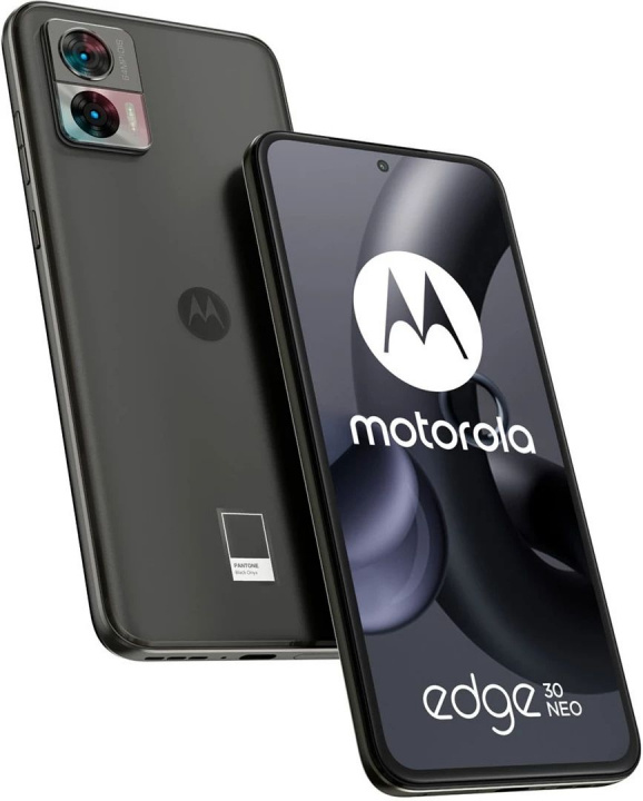 Motorola Edge 30 Neo 8+128GB Dual Sim, Svart Onyx in de groep SMARTPHONE & TABLETS / Mobiele telefoons & smartphones bij TP E-commerce Nordic AB (38-98276)