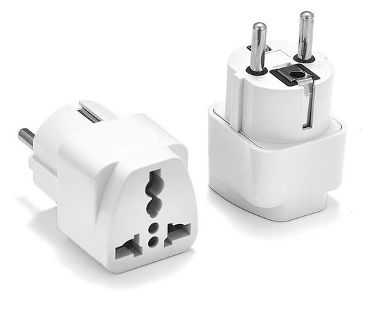 Reisadapter, VK naar Zweden (EU), Wit in de groep HUISHOUDEN & TUIN / Elektriciteit & Verlichting / Reisadapters bij TP E-commerce Nordic AB (38-98345)