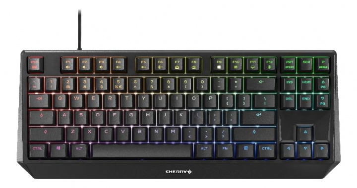 Cherry MX BOARD 1. 0 TKL Gaming Keyboard, MX Brown brytare, svart/RGB in de groep COMPUTERS & RANDAPPARATUUR / GAMING / Toetsenborden bij TP E-commerce Nordic AB (38-98425)