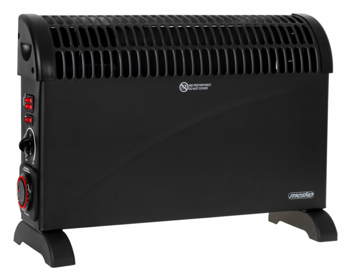 Mesko MS 7741b Convectorkachel met timer en turboventilator, zwart in de groep HUISHOUDEN & TUIN / Ventilatoren & Klimaatproducten / Radiatoren bij TP E-commerce Nordic AB (38-98471)