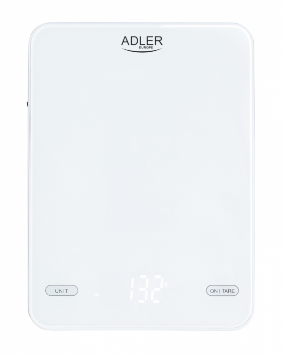 Adler AD 3177w Keukenweegschaal 10kg, USB opladen, Wit in de groep HUISHOUDEN & TUIN / Keukengerei / Keukenweegschaal bij TP E-commerce Nordic AB (38-98481)