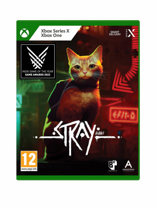 Stray (Xbox Series X/Xbox One) in de groep HOME ELECTRONICS / Spelconsoles en accessoires / Xbox Series X bij TP E-commerce Nordic AB (38-98500)