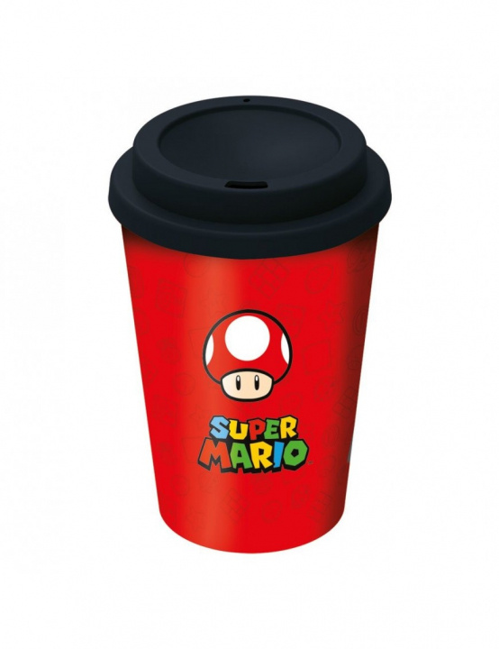 Take-away mugg med Super Mario-motiv in de groep HUISHOUDEN & TUIN / Keukengerei / Overige keukengereedschap bij TP E-commerce Nordic AB (38-98551)
