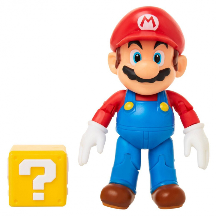 Super Mario med block, Figur in de groep SPEELGOED, KINDER- & BABYPRODUCTEN / Speelgoed / Figuren & miniaturen bij TP E-commerce Nordic AB (38-98576)