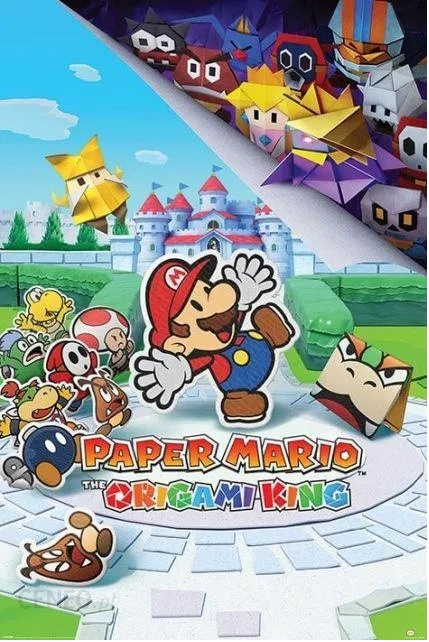 Paper Mario: The Origami King poster in de groep SPEELGOED, KINDER- & BABYPRODUCTEN / Kinderkamer / Overige meubels bij TP E-commerce Nordic AB (38-98584)