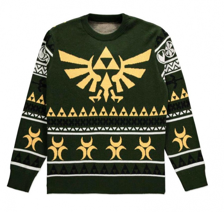 Difuzed Zelda Knitted Christmas Jumper, L in de groep SPORT, VRIJE TIJD & HOBBY / Accessoires / T-shirts bij TP E-commerce Nordic AB (38-98631)