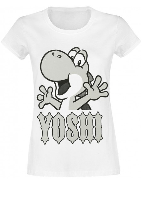 Difuzed Nintendo Yoshi Women\'s T-shirt, M in de groep SPORT, VRIJE TIJD & HOBBY / Accessoires / T-shirts bij TP E-commerce Nordic AB (38-98644)