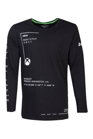Difuzed Xbox Ready to Play Longsleeve shirt, S in de groep SPORT, VRIJE TIJD & HOBBY / Accessoires / T-shirts bij TP E-commerce Nordic AB (38-98692)