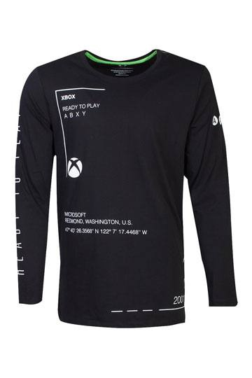 Difuzed Xbox speelklaar shirt met lange mouwen, S in de groep SPORT, VRIJE TIJD & HOBBY / Accessoires / T-shirts bij TP E-commerce Nordic AB (38-98692)
