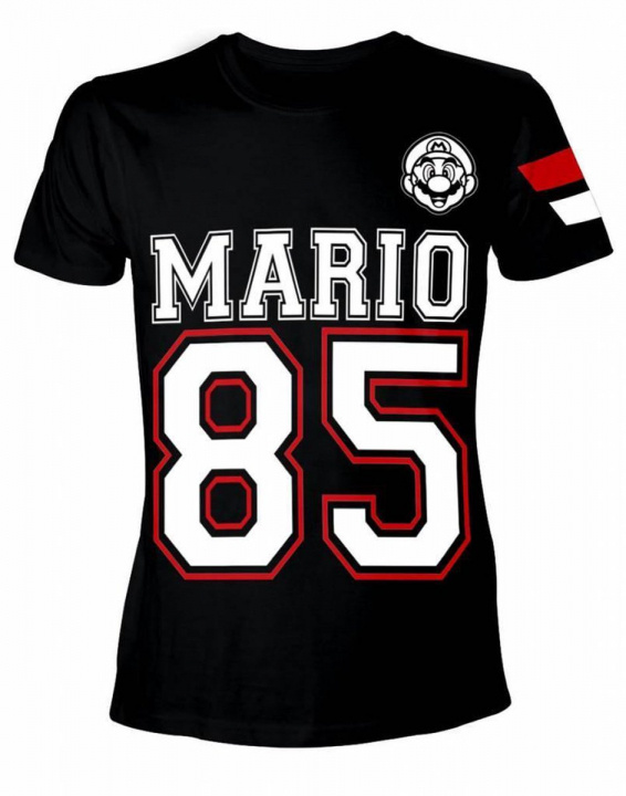 BIOWORLD T-shirt Mario Streetwear 85 Zwart, S in de groep SPORT, VRIJE TIJD & HOBBY / Accessoires / T-shirts bij TP E-commerce Nordic AB (38-98701)