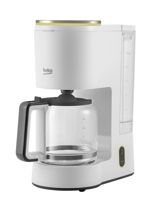 Beko Koffiezetapparaat 10 kopjes 1000W, Wit in de groep HUISHOUDEN & TUIN / Huishoudelijke apparaten / Koffiezetapparaten en accessoires / Koffiezetapparaten bij TP E-commerce Nordic AB (38-98737)