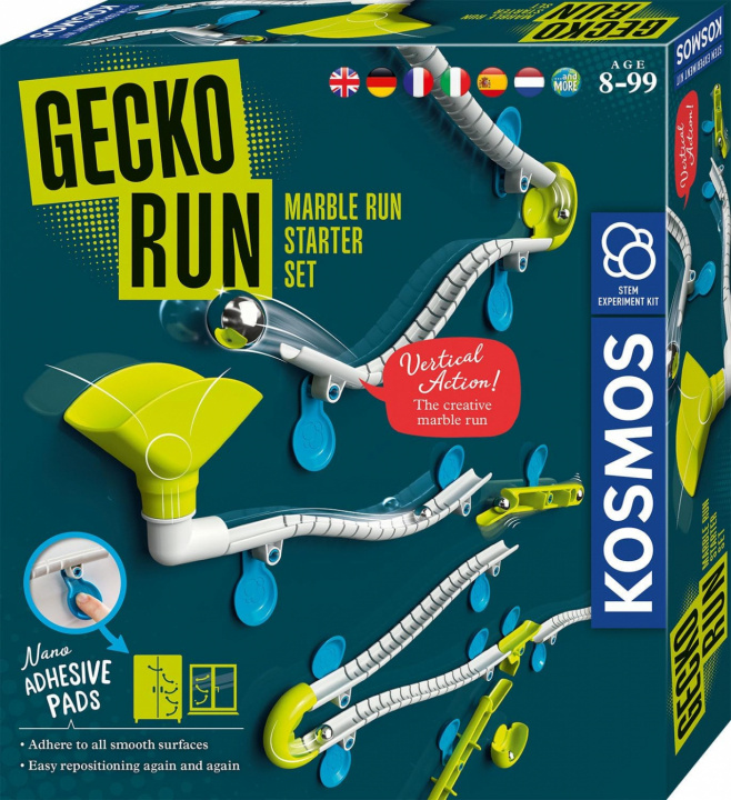 Kosmos Gecko Run: Marble Run Starter Set in de groep SPEELGOED, KINDER- & BABYPRODUCTEN / Speelgoed / Experimenteren en doe-het-zelf bij TP E-commerce Nordic AB (38-98785)