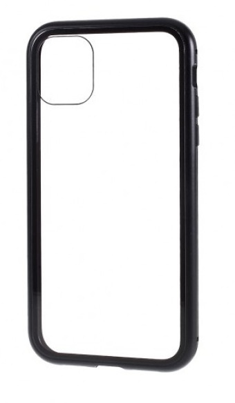 Mobielhoesje voor iPhone 11 Pro, Zwart/Transparant in de groep SMARTPHONE & TABLETS / Mobielbescherming / Apple / Make-up spiegel / Verzinnen bij TP E-commerce Nordic AB (38-98807)