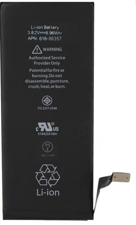 Ersättningsbatteri till iPhone 8, 1821 mAh in de groep SMARTPHONE & TABLETS / Overige accessoires / Batterijen voor mobiele telefoons bij TP E-commerce Nordic AB (38-98813)