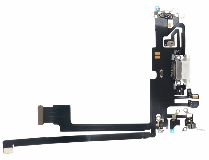 Oplaadconnector met flex voor iPhone 12 Pro Max, wit in de groep SMARTPHONE & TABLETS / Reservdelar bij TP E-commerce Nordic AB (38-98841)
