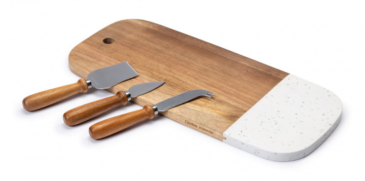 Orrefors Jernverk Kaasplank met drie messen in de groep HUISHOUDEN & TUIN / Keukengerei / Overige keukengereedschap bij TP E-commerce Nordic AB (38-98860)
